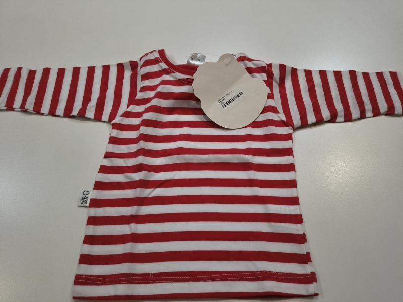 REMERA MANGA LARGA RAYADA CUERLLO REDONDO T.06M