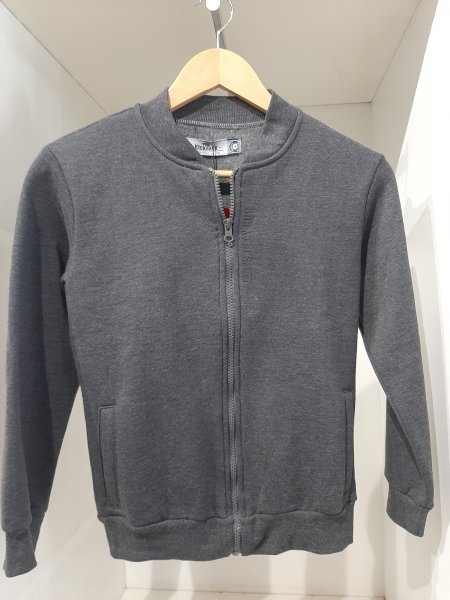 CAMPERA BAST GRIS OSCURA T.10