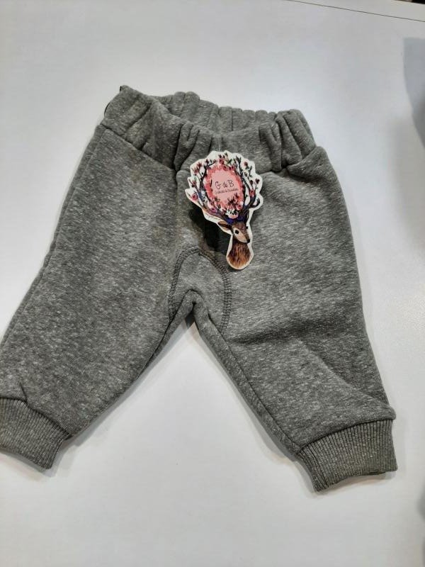 PANTALON BABUCHA DE FRISA VERDE T.06M