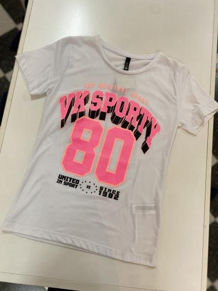 REMERA BLANCA - VK SPORTY 80 - TS