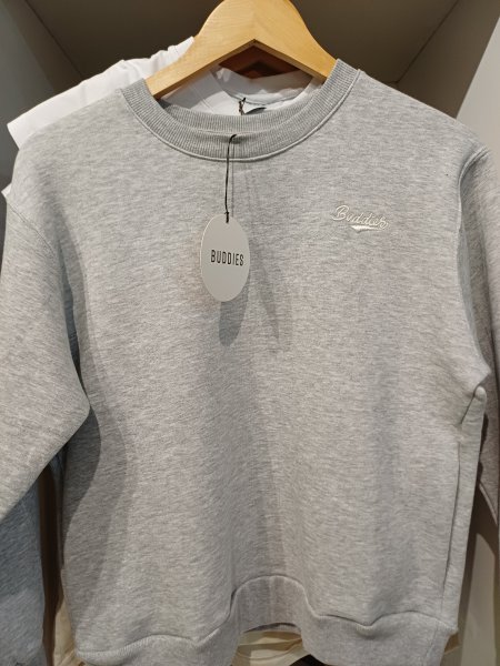 BUZO HARVARD GRIS MELANGE T12