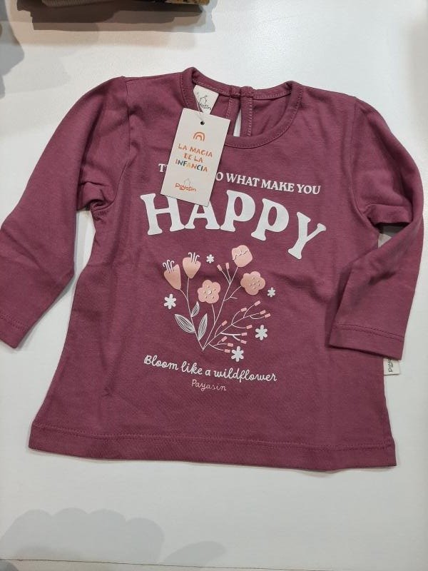 REMERA ML-HAPPY MORADO T.L