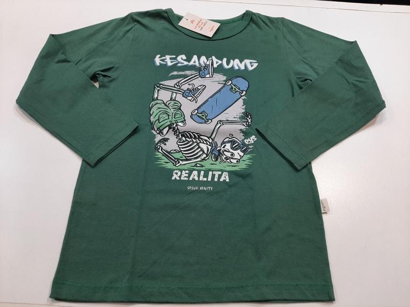 REMERA M/L CLASICA VER SAF T.08