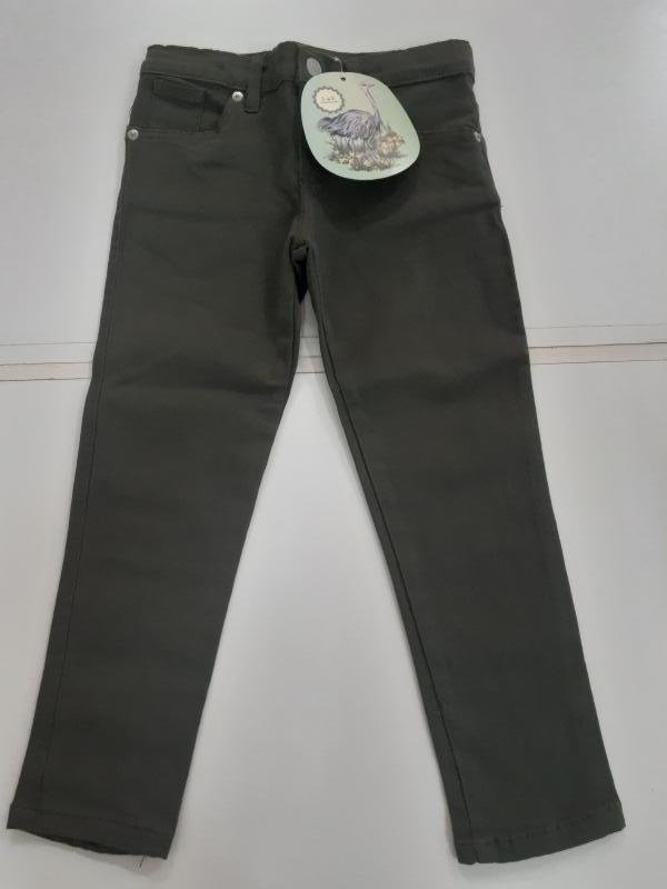 PANTALON ALARCE DE GABARDINA VARON VERDE MILITAR T.06