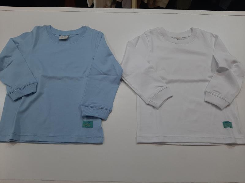 TWO PACK REMERA MANGA LARGA BEBE T.03