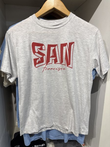 REMERA M/C TIZIANO GRIS T.10