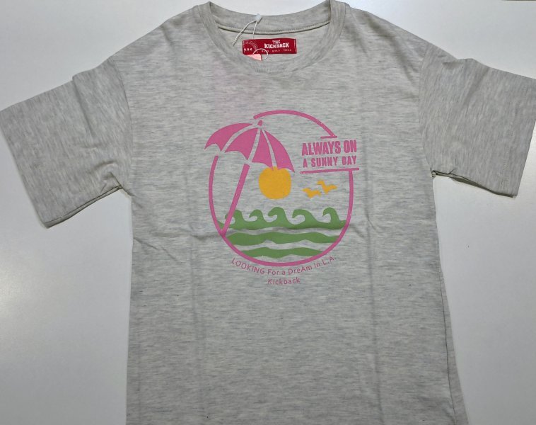 REMERA ALWAYS CRUDO MELANGE T.6
