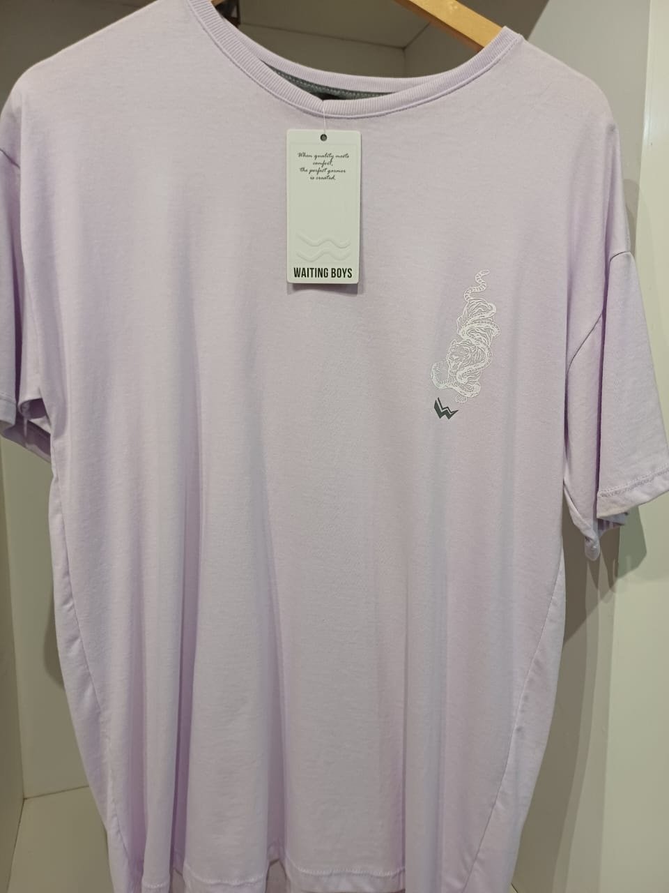 REMERA MC OVERSIZE ESPALDA T.18