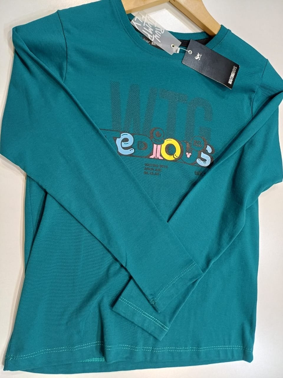 REMERA M/L ESTAMPA CENTRAL T.10