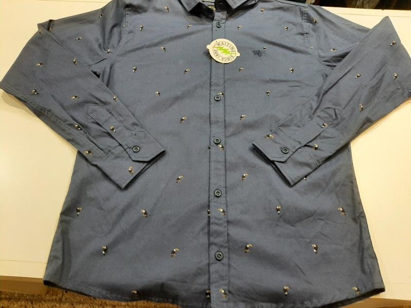 CAMISA M/L FANTASIA T.18