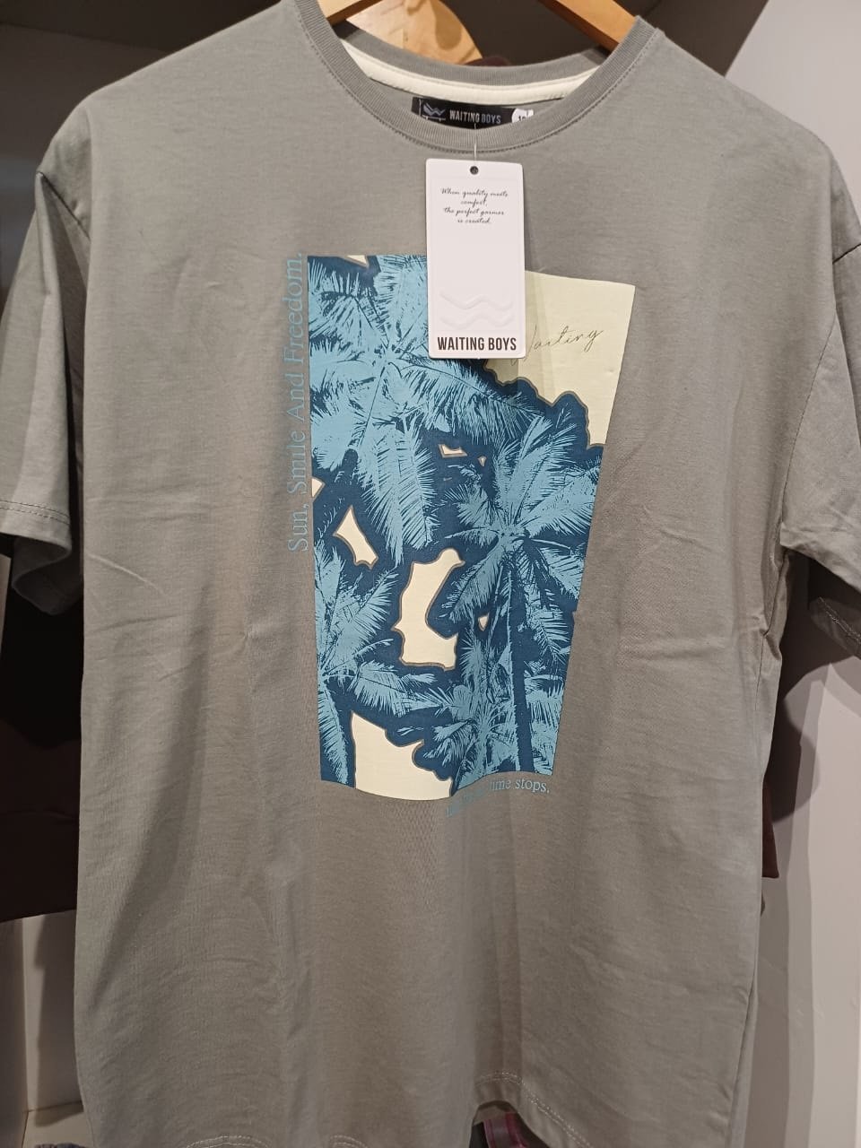 REMERA M/C. OVERSIZE CENTRAL T.16
