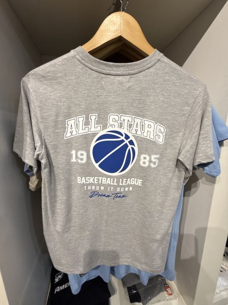 REMERA ENZO MELANGE CLARO T.12