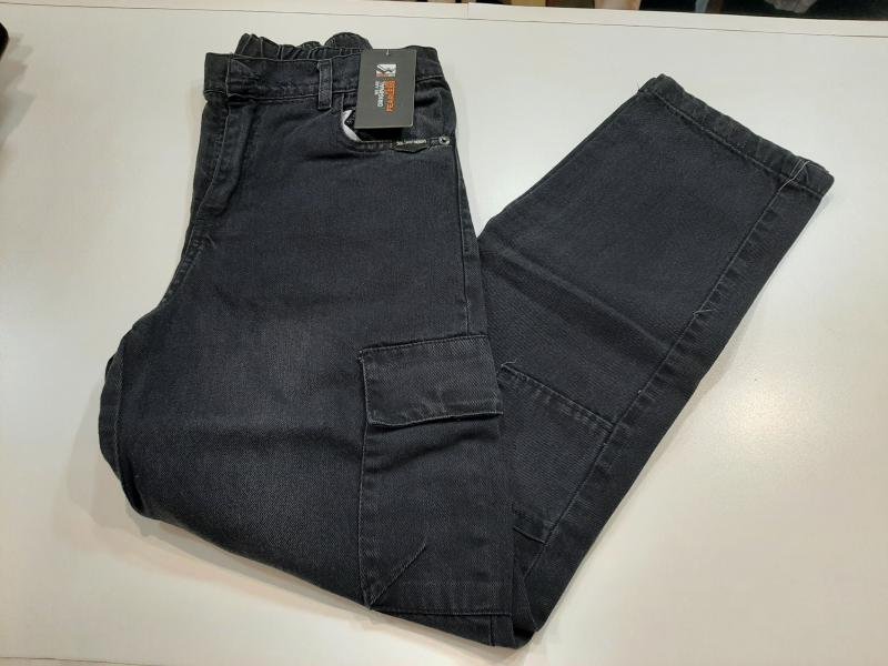 JEAN BAGGY CARDO CINTURA FIJA T.16