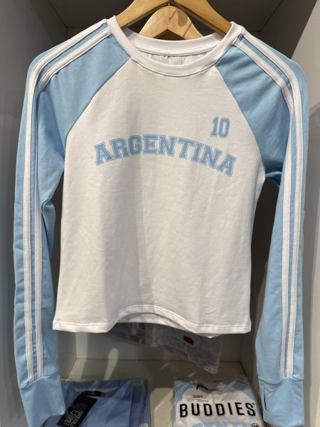 REMERA ALBICELESTE T.10