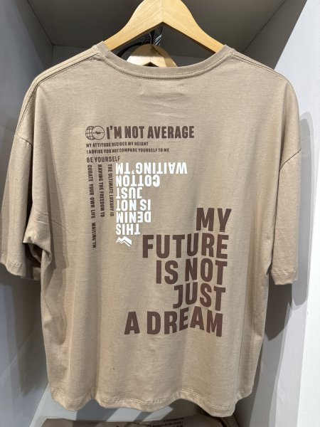 REMERA M/C BOXY T.12