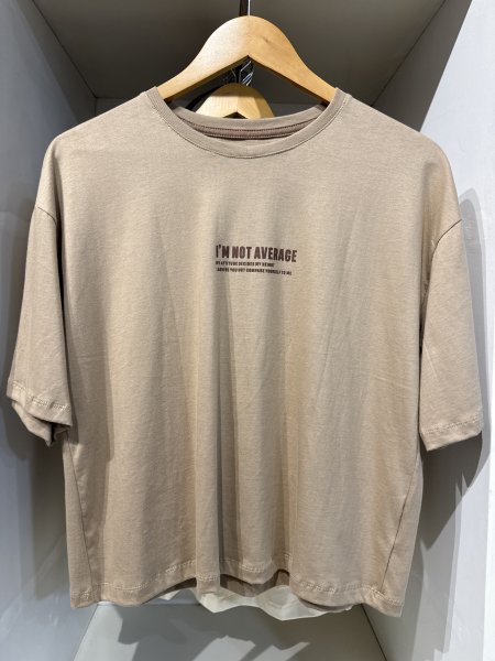 REMERA M/C BOXY T.18