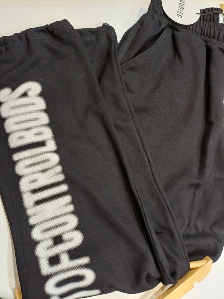 JOGG FADED NEGRO T.10